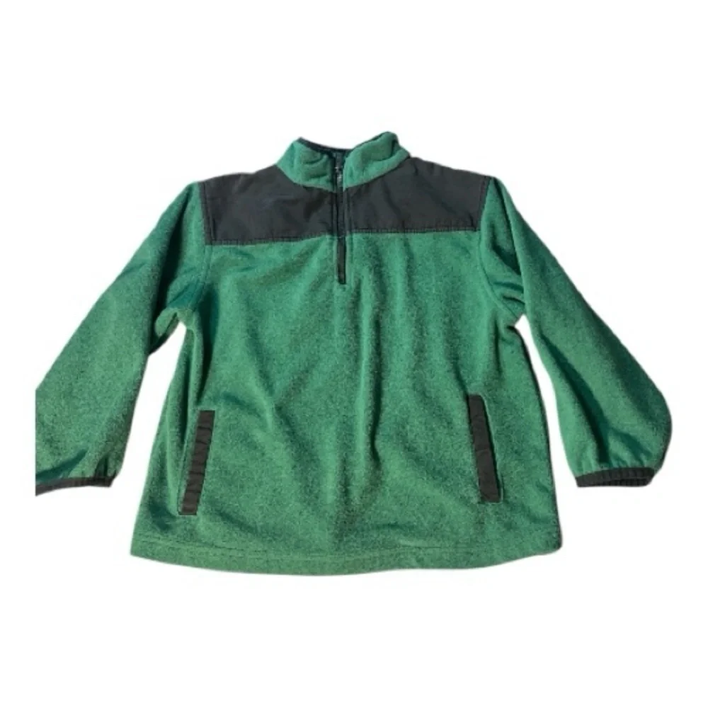 Gymboree Kids Fleece Jacket in Green and Black